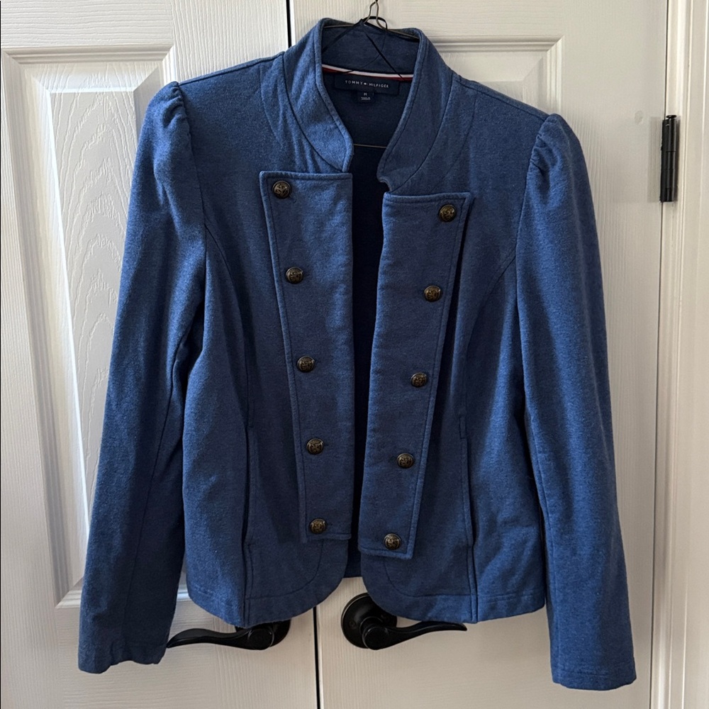 Tommy Hilfiger Blue Double-Breasted Blazer